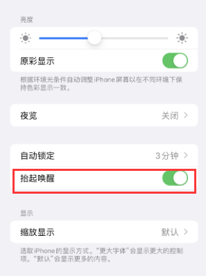 荥阳苹果授权维修站分享iPhone轻点无法唤醒怎么办