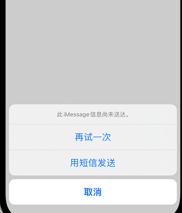 荥阳apple维修iPhone上无法正常发送iMessage信息