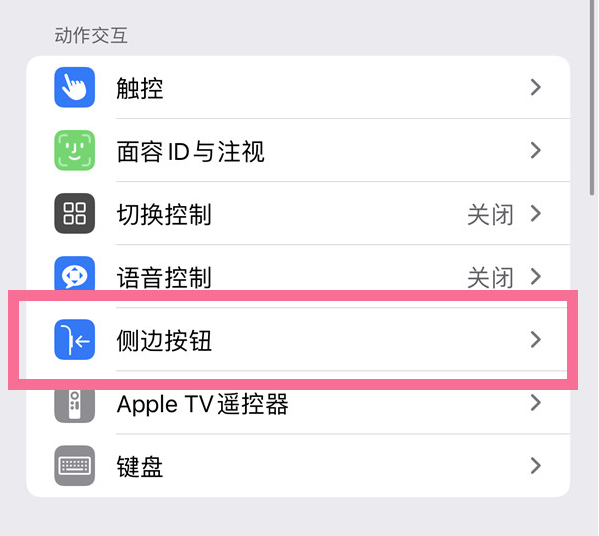 荥阳苹果14维修店分享iPhone14 Plus侧键双击下载功能关闭方法 