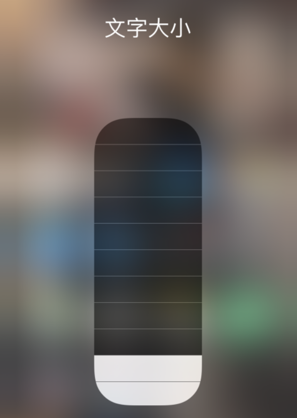 荥阳苹果手机维修分享小技巧：在 iPhone 控制中心快速调节字体大小 